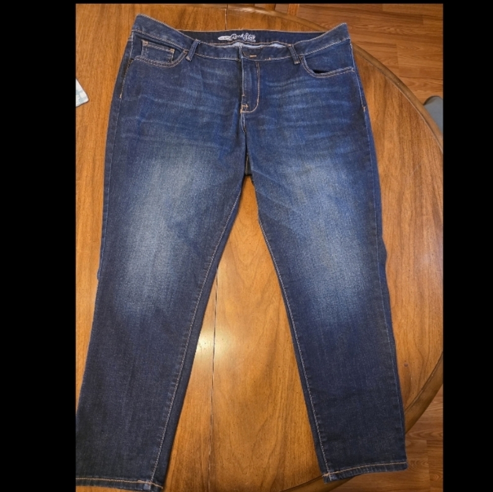 Old Navy The Rockstar Dark Indigo Jeans